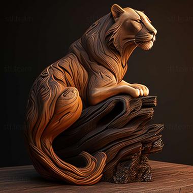 3D модель Panthera crassidens (STL)